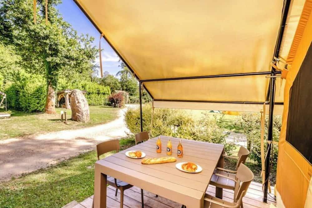 Zecamping 3* piscine chauffée tente 30m2 4 pers in Huelgoat, Châteaulin und Umgebung