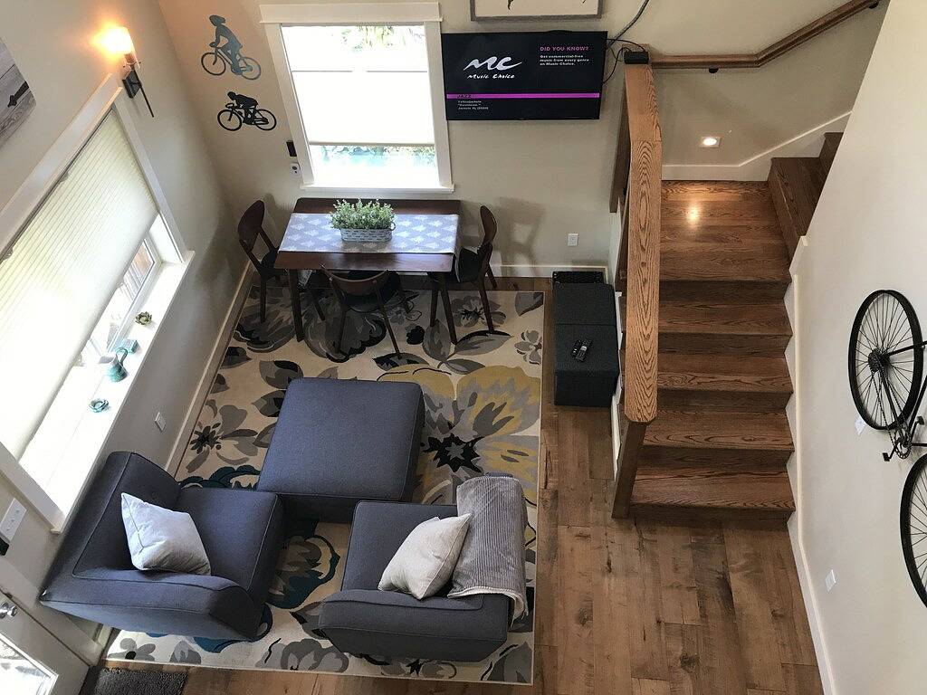 Neues Gästehaus im University Park Garden in Portland, Multnomah County