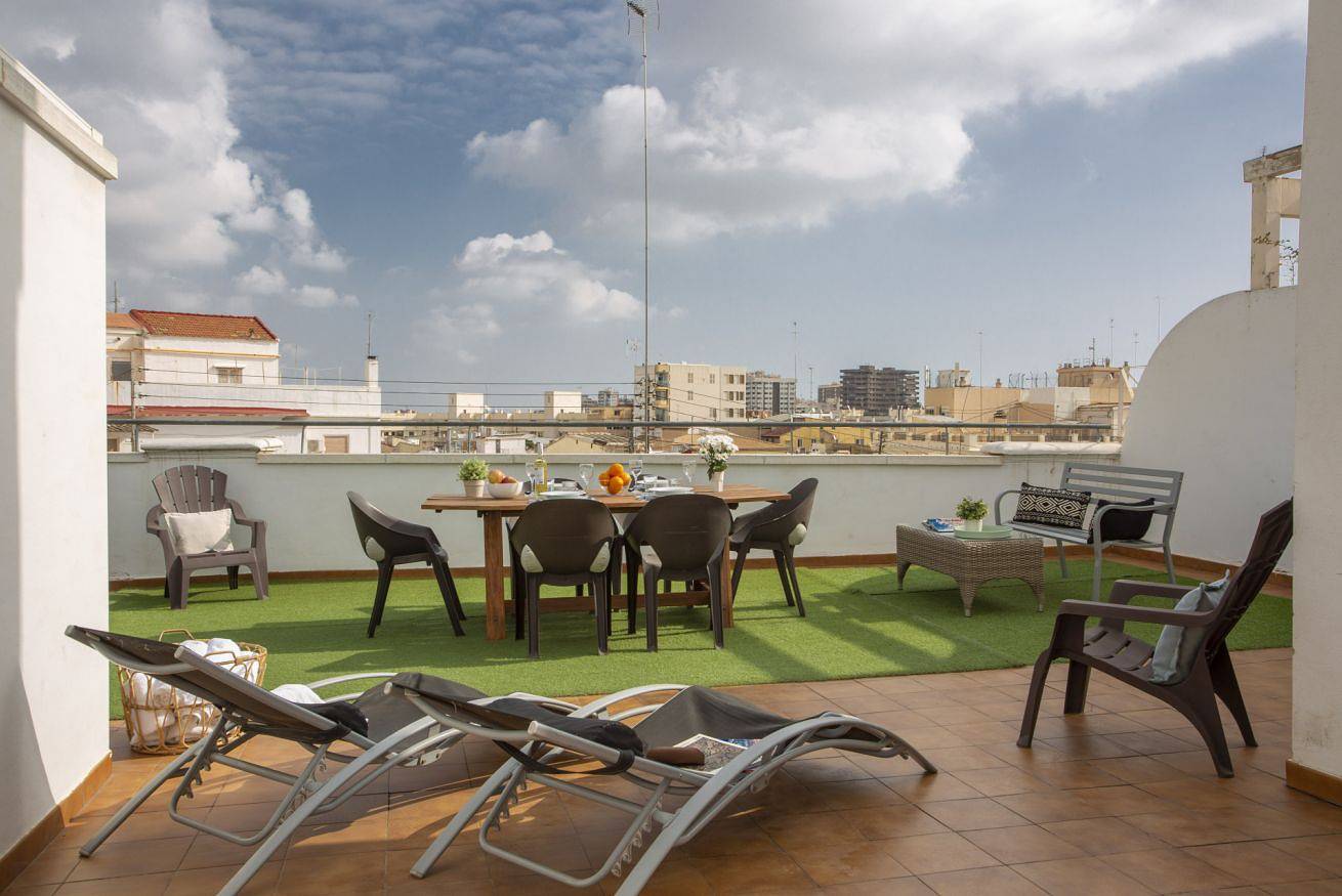 Appartamento intero, Singularstays Mar44 Terrace in Valencia City Centre, Valencia