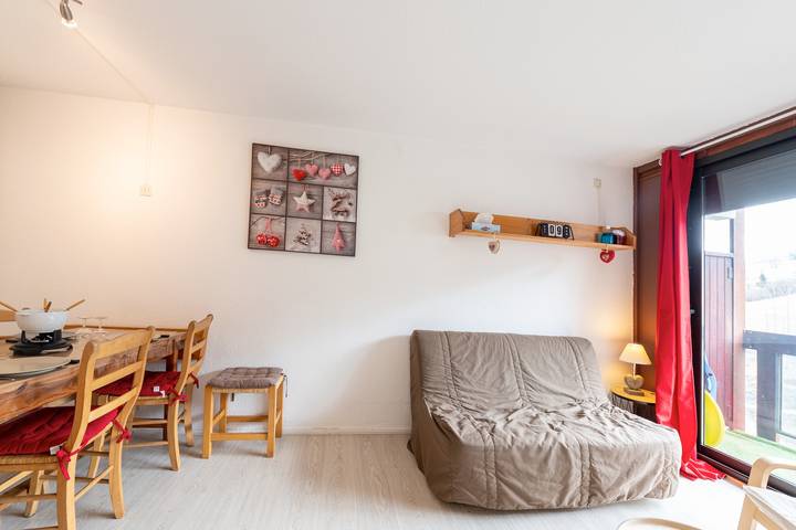 Apartamento entero, Apartamento de vacaciones para 4 personas con balcón in Le Corbier, Villarembert
