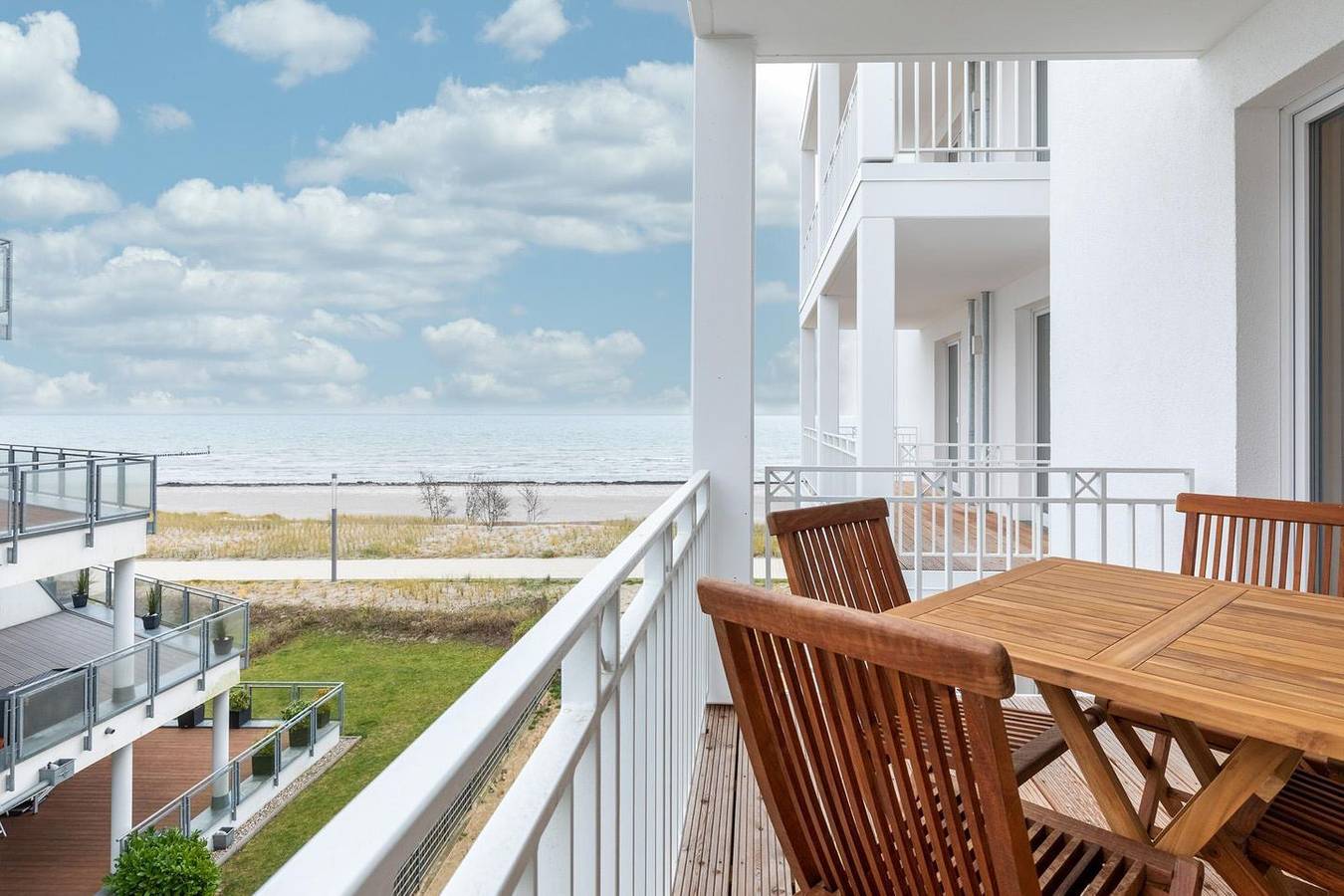 Ganze Wohnung, Liebevoll eingerichtetes Apartment an der Ostsee mit Balkon und Meerblick in Großenbrode, Ostholstein