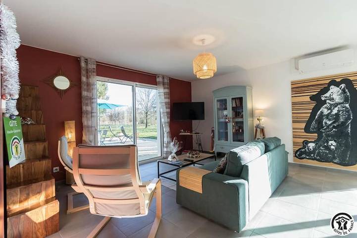 Location de vacances pour 6 personnes, avec jacuzzi et jardin dans Sepx - 2