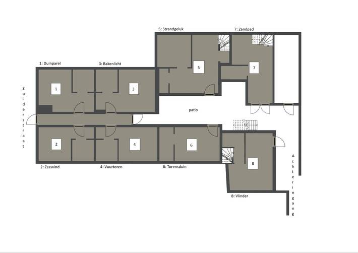 Ferienhaus für 2 Personen, mit Garten in Egmond - 3