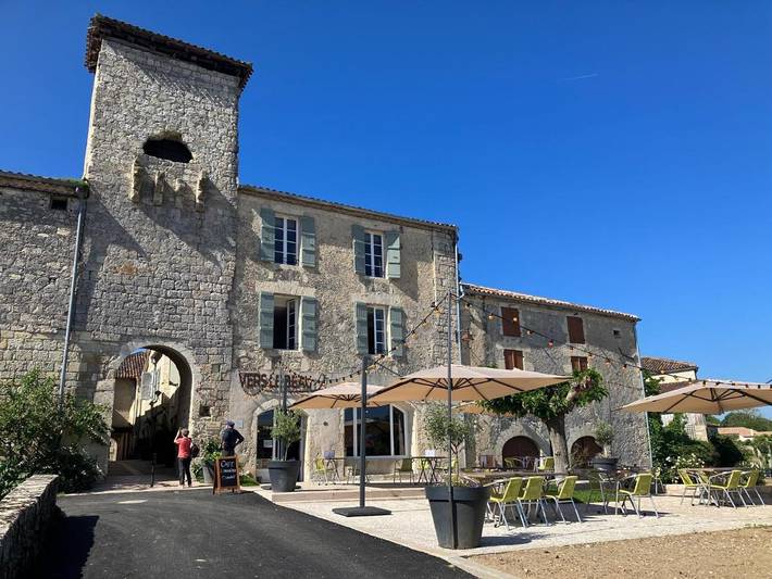 Chambre d’hôte pour 2 personnes, avec terrasse à La Romieu