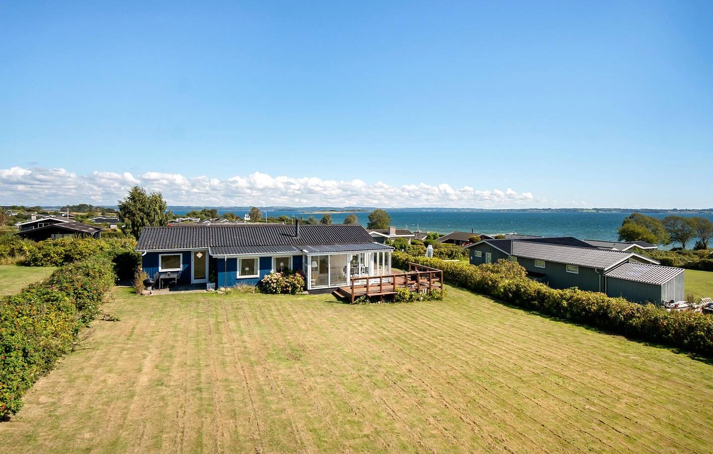 Feriehus for 6 personer med have in Helnæs, Lillebælt