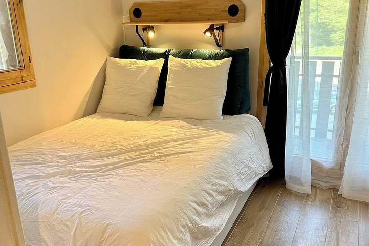 Ganze Wohnung, L'écrin de la Dent d'Oche - 17m2 perfect for 2 at the foot of the slopes (ski/hiking) in Bernex, Thonon-les-Bains und Umgebung