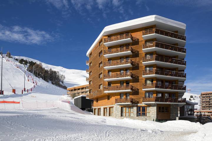 Gîte pour 2 personnes, avec sauna et balcon dans Plagne Centre