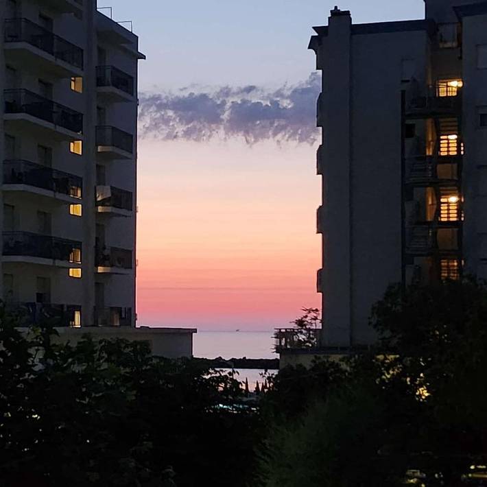 Appartamento per 4 persone, con Balcone e Terrazza nonché Giardino e Panorama a Lido di Savio