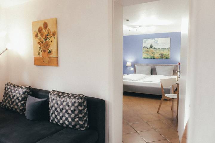 Ferienwohnung für 3 Personen, mit Terrasse und Ausblick, mit Haustier bei Neuschwanstein - 2