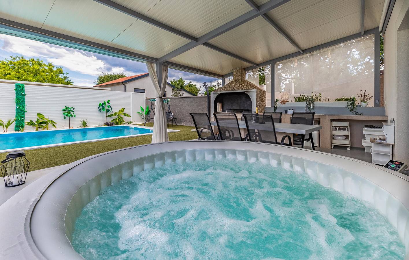 Ferienhaus für 6 Personen mit Garten in Loborika, Südküste Istrien
