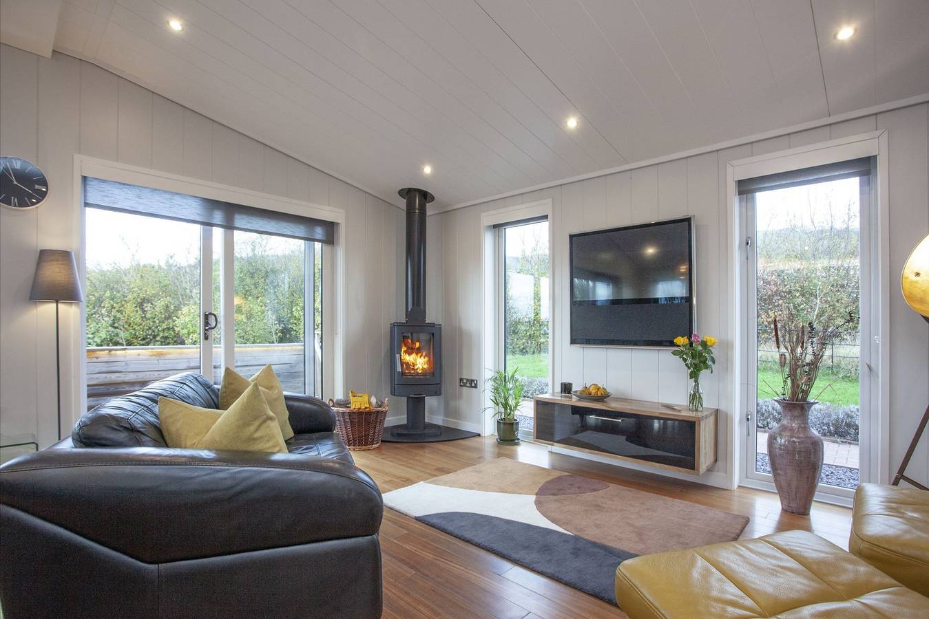 Lodge für 2 Personen mit Whirlpool in Cheddar, Somerset