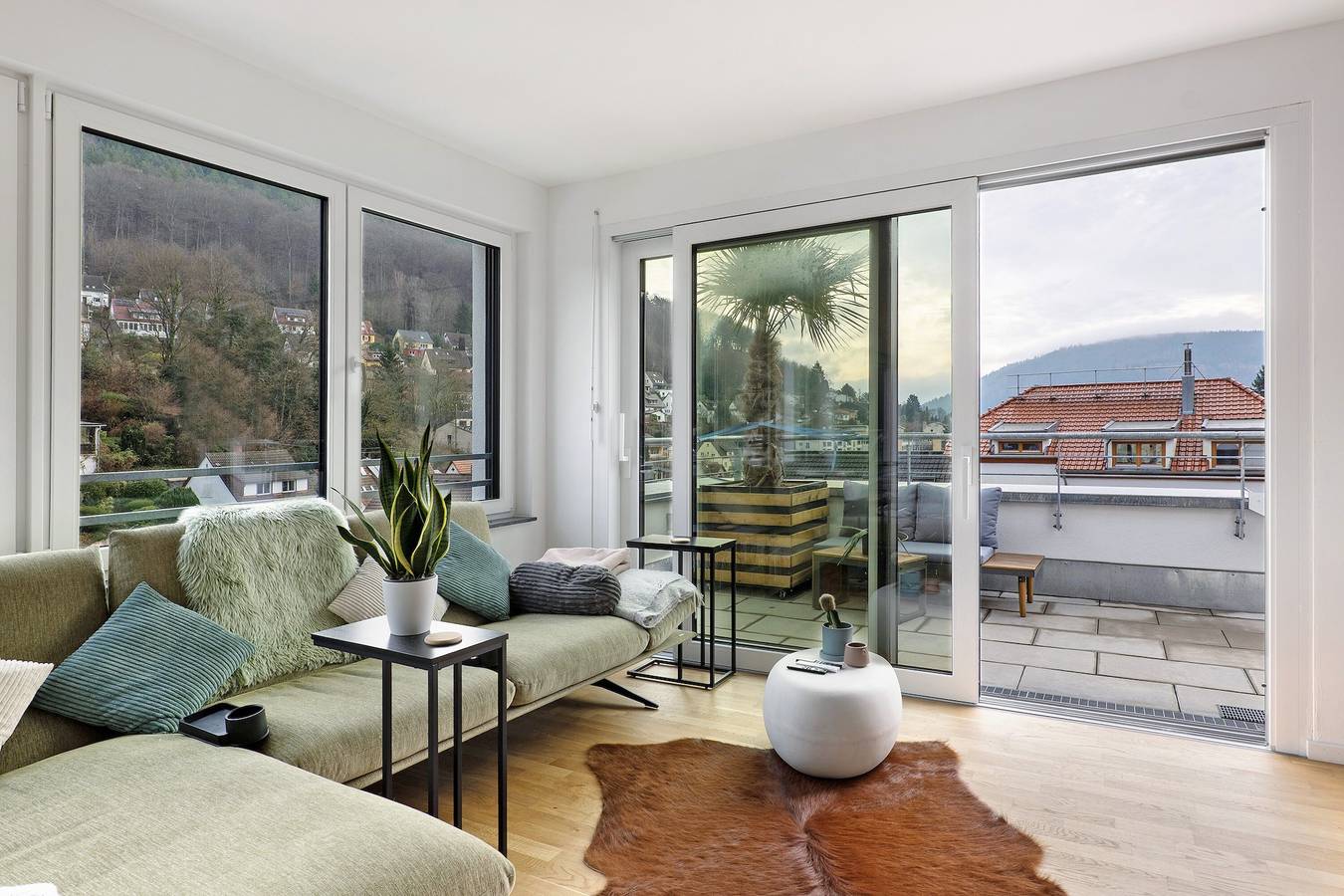 Penthouse de Luxo com Vista Montanha, Terraço Partilhado e Wi-Fi em Heidelberg in Ziegelhausen (Heidelberg), Heidelberg