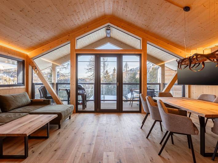 Ferienhaus für 8 Personen, mit Whirlpool und Balkon sowie Sauna an der Turracher Höhe - 2