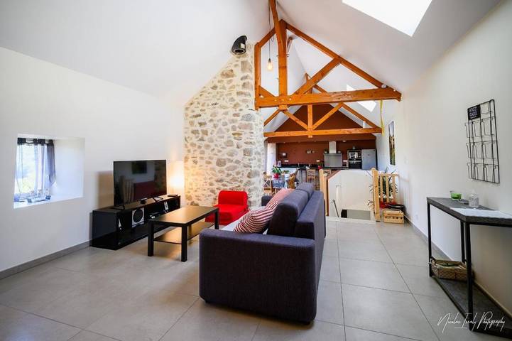 Location de vacances pour 8 personnes, avec jardin et vue dans Lunac - 3