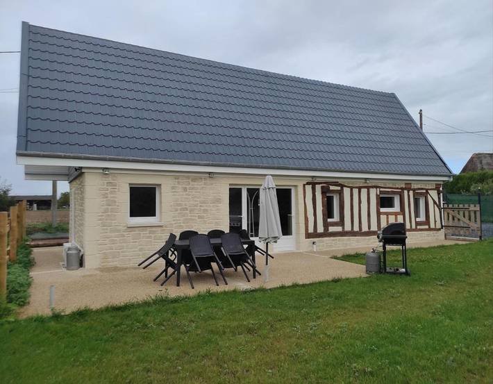 Gîte pour 6 personnes, avec jardin et jacuzzi dans Malleville-sur-le-Bec