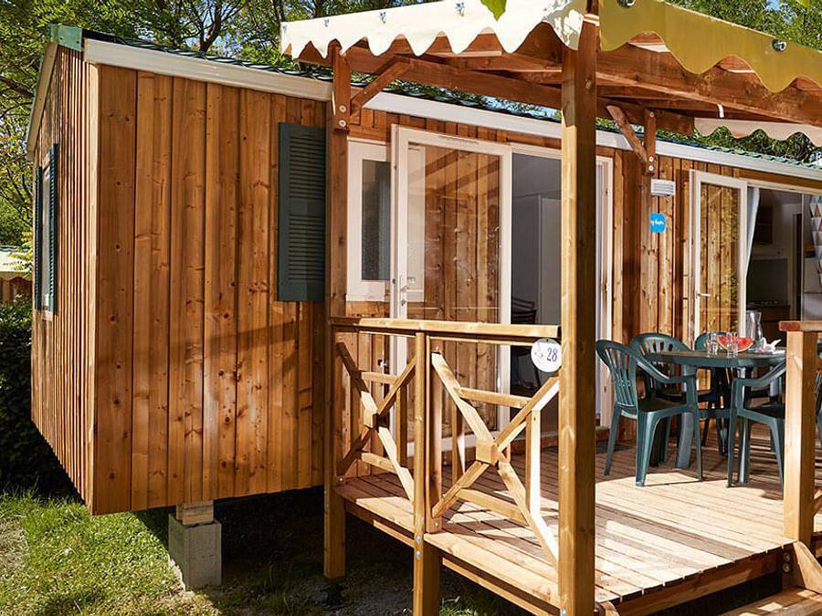Camping Le Mont Grêle - Mobilhome 6 personnes - Mobil home Trigano Evo 29 - 29m² in Lépin-le-Lac, Région de Chambéry