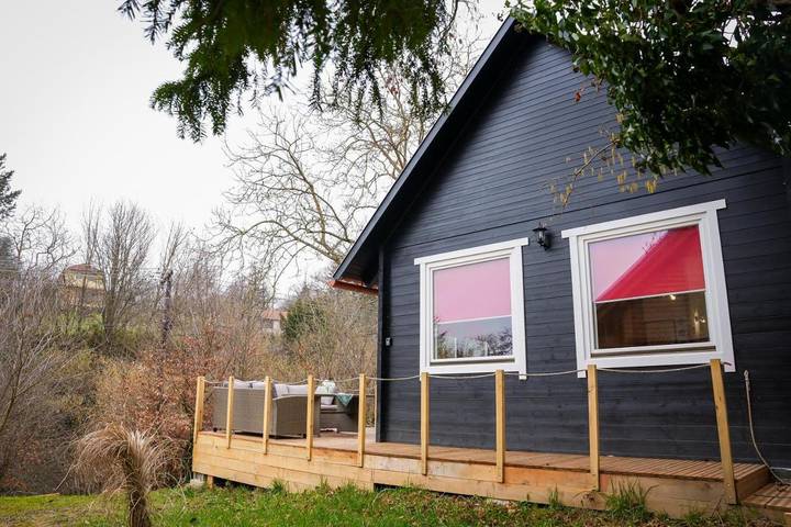 Chalet für 4 Personen, mit Terrasse und Ausblick sowie Garten und Sauna in Ungarn - 2