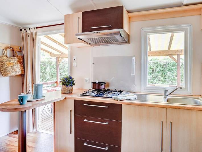 Mobil home pour 6 personnes, avec bassin pour enfant à Doussard - 4