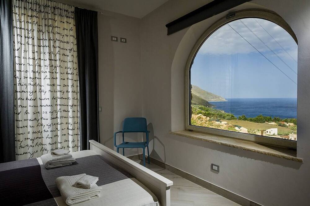Ganze Wohnung, Apt Marta in Villa Rosaria Vista Mare Zingaro in Scopello, Castellammare del Golfo