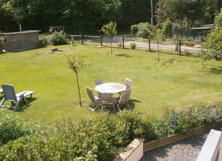 Maison de vacances pour 5 personnes, avec Balcon ainsi que Terrasse et Jardin à Fatouville-Grestain
