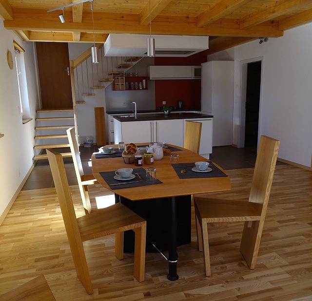 Appartement de vacances entier, Appartement - La Racrue - Appartement (1-6 personnes) in Fornet-Dessous, Lajoux (JU)