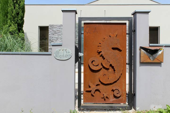 Villa pour 6 personnes, avec jardin ainsi que terrasse et piscine à Kanfanar - 4
