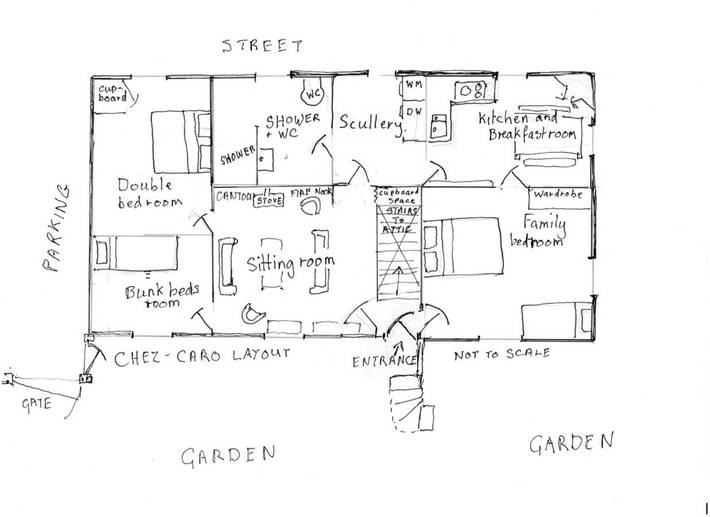 Location de vacances pour 6 personnes, avec vue ainsi que piscine et jardin à Mourjou - 2