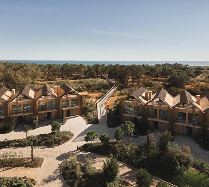 Club vacances pour 6 personnes, avec vue ainsi que piscine et jardin, animaux acceptés en Algarve