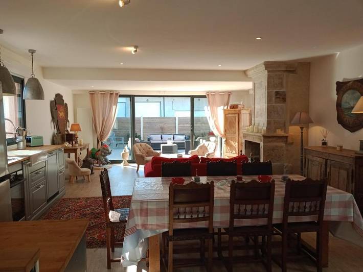 Location de vacances pour 6 personnes, avec vue et terrasse, animaux acceptés dans Saint-Martin de Bréhal - 4