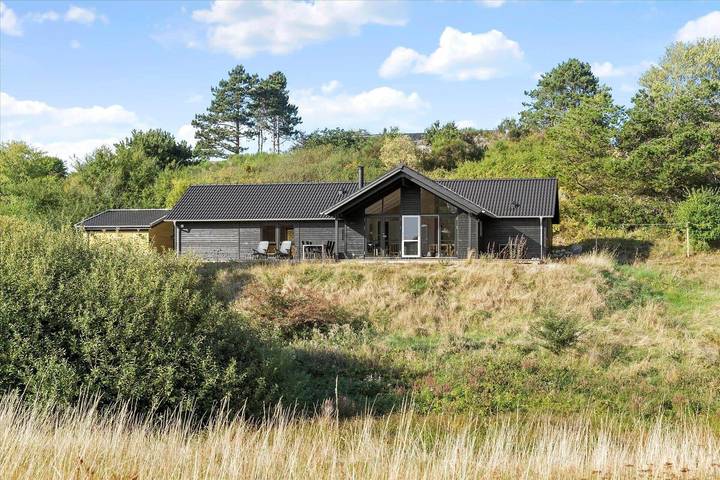 Ferienhaus für 8 Personen, mit Terrasse und Sauna sowie Whirlpool in Knebel