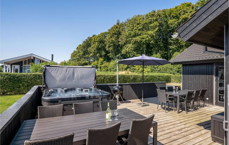 Ferienhaus mit Meerblick für 12 Personen, mit Terrasse und Garten sowie Sauna in Hadersleben - 4