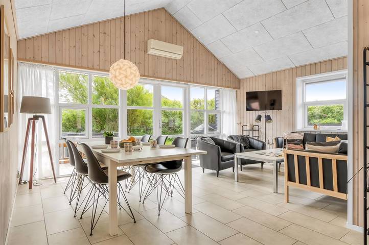 Ferienhaus für 8 Personen, mit Terrasse und Sauna sowie Whirlpool in Nørlev Strand - 3