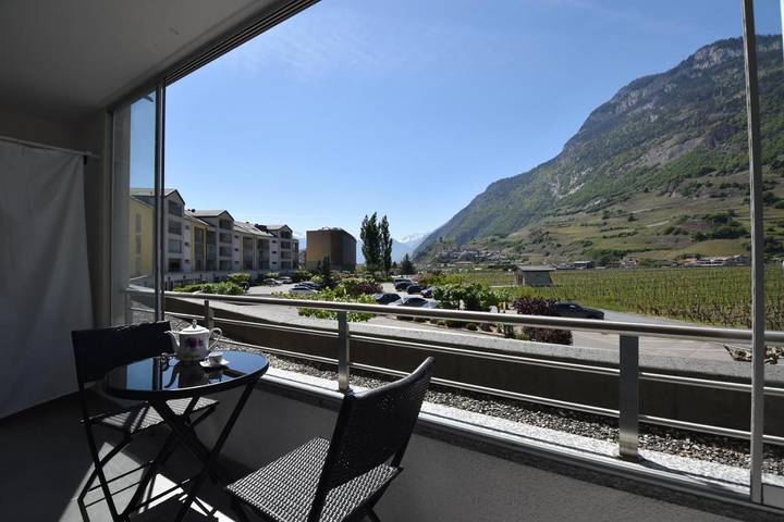 Appartement de vacances pour 4 personnes, avec Balcon et Jacuzzi ainsi que Terrasse et Sauna