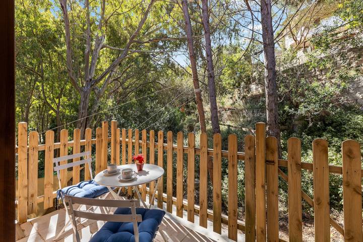 Maison de vacances 'Giorgina- Is Arenas' avec terrasse privée et Wi-Fi in Is Arenas, Narbolia