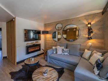 Gîte pour 4 personnes, avec terrasse dans La Tania