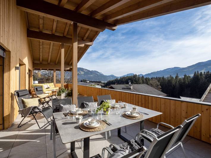 Chalet voor 6 personen, met terras in St. Johann in Tirol