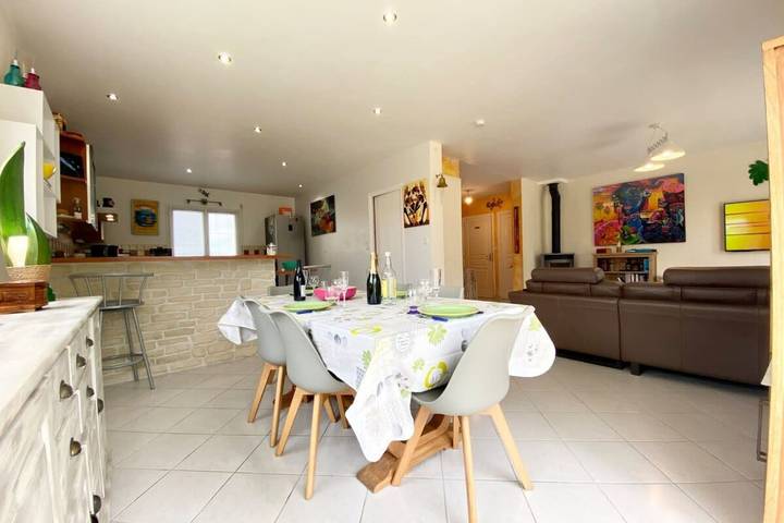 Ferienhaus für 6 Personen mit Garten in Riantec, Côte des Mégalithes