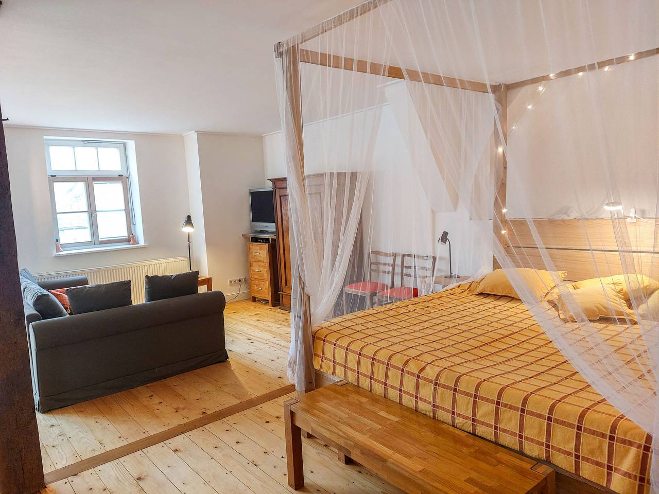 Parkblick in Falkenhain, Lossatal