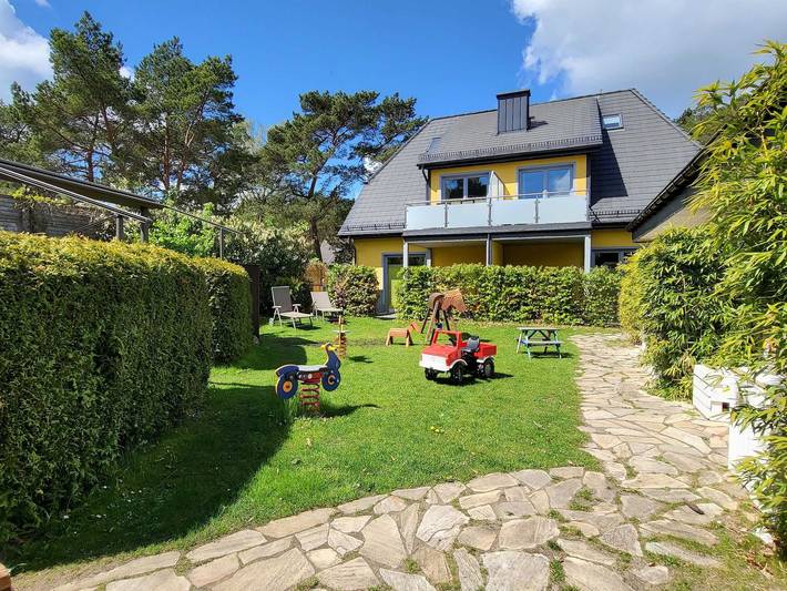 Ferienwohnung für 6 Personen, mit Balkon und Terrasse sowie Garten und Sauna in Loddin - 3