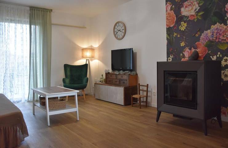 Gîte pour 4 personnes, avec balcon et jardin à Salles-Courbatiès