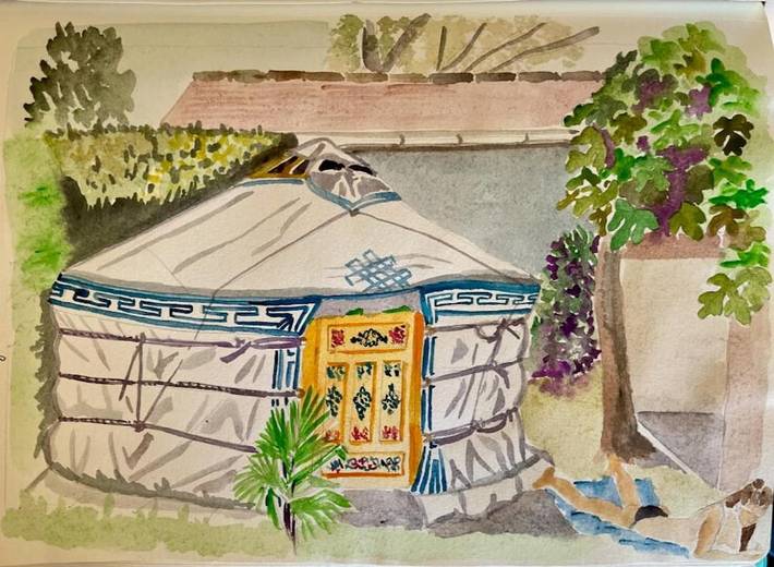 Tente pour 4 personnes, avec terrasse et jardin en Savoie - 2