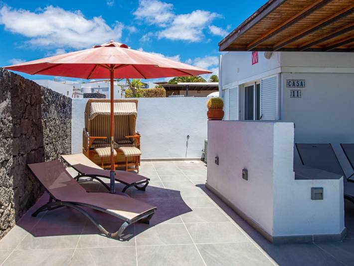 Bungalow für 4 Personen, mit Garten und Terrasse in Playa Blanca - 2