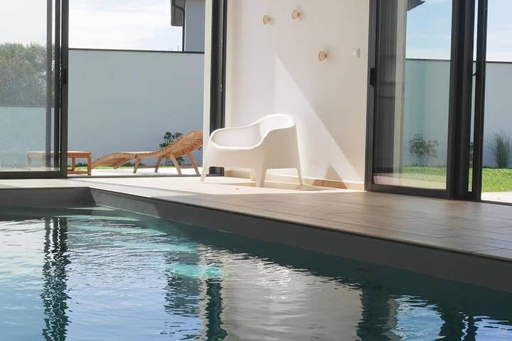 Location de vacances pour 8 personnes, avec piscine et jardin, animaux acceptés à Landunvez - 3