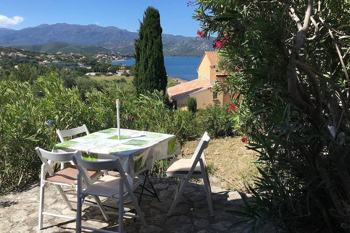 Entire apartment, T2 Saint-Florent sea view in Patrimonio, Calvi region