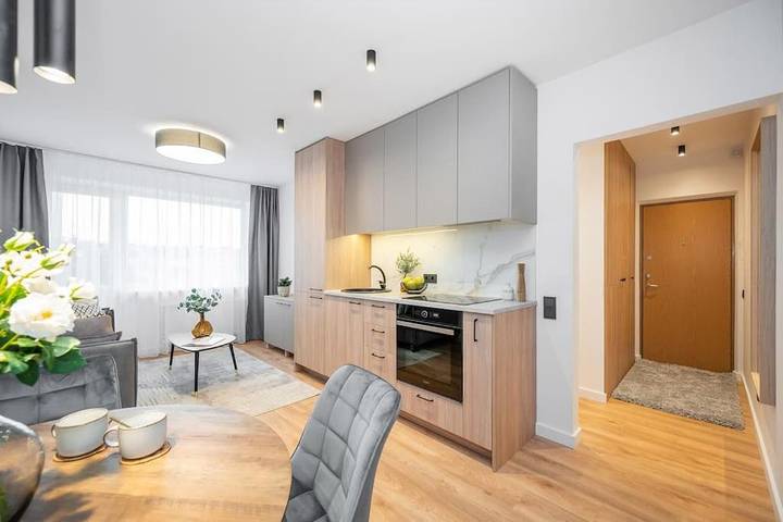 Gîte pour 2 personnes, avec balcon et vue à Vilnius