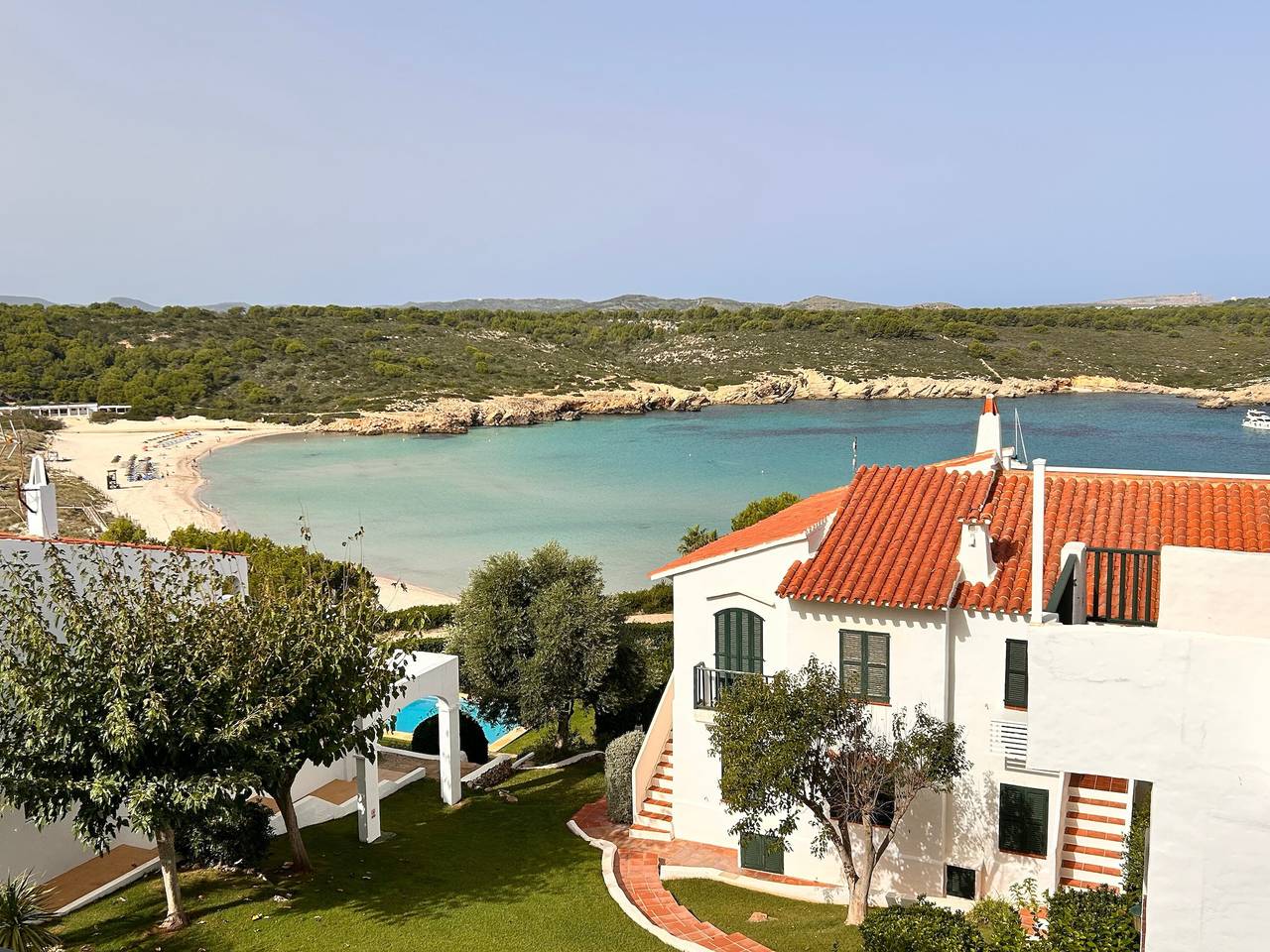 Maisonette mit Meerblick nahe Fornells in Son Parc, Es Mercadal