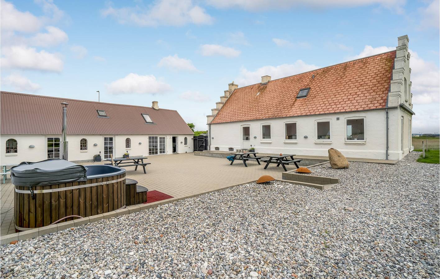 Ferienhaus für 14 Personen mit Terrasse in Thyholm, Oddesund