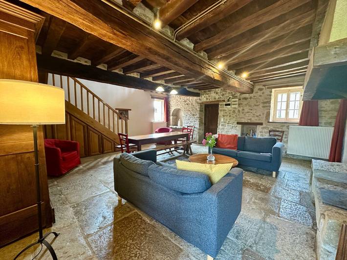 Familienhaus im Morvan mit Haustieren erlaubt in Pierre-Perthuis, Naturpark Morvan