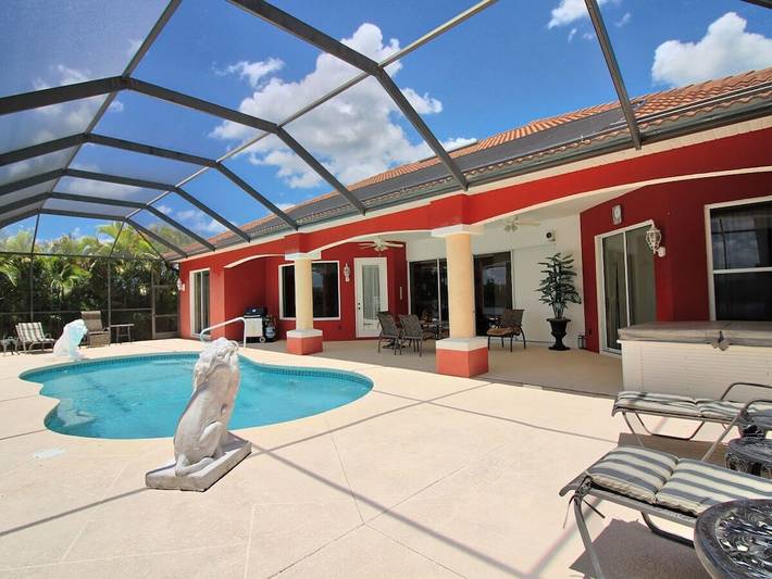Villa in Cape Coral mit Schwimmbecken in Cape Coral, Southwest Florida