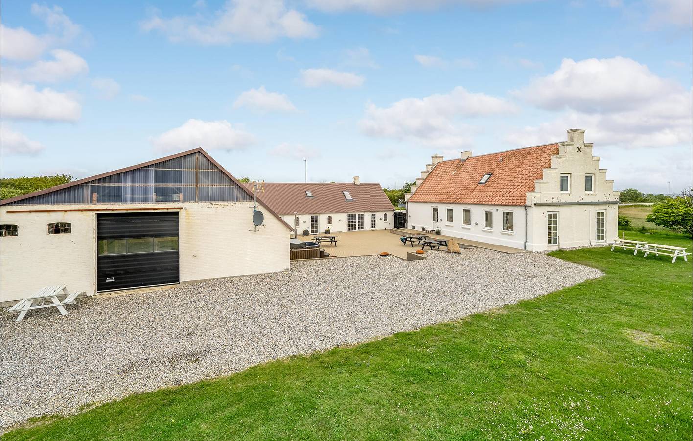 Ferienhaus für 14 Personen mit Terrasse in Thyholm, Oddesund